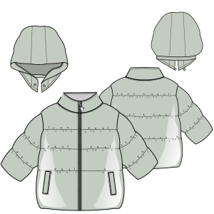 Fashion sewing patterns for GIRLS Jackets Jacket 612